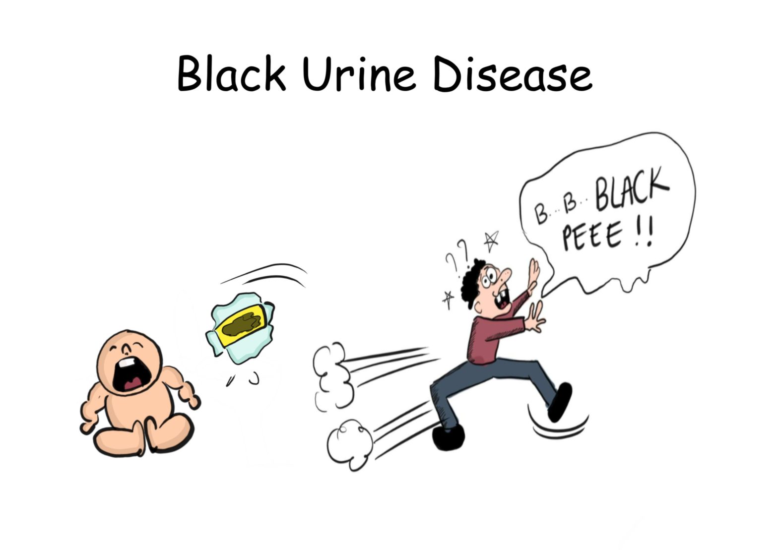 Black urine disease