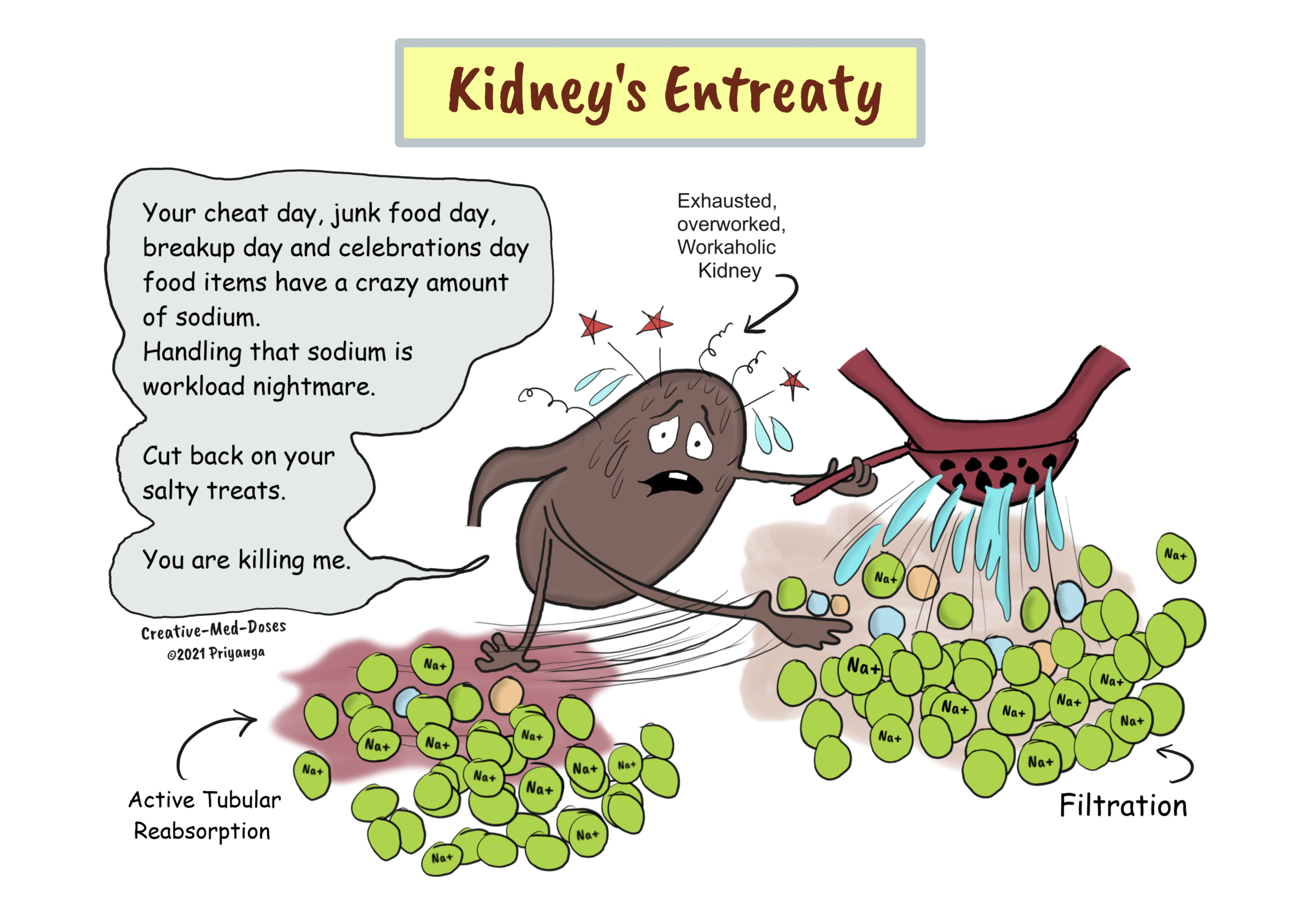 Renal Hypoxia, Salty treats, and Kidney