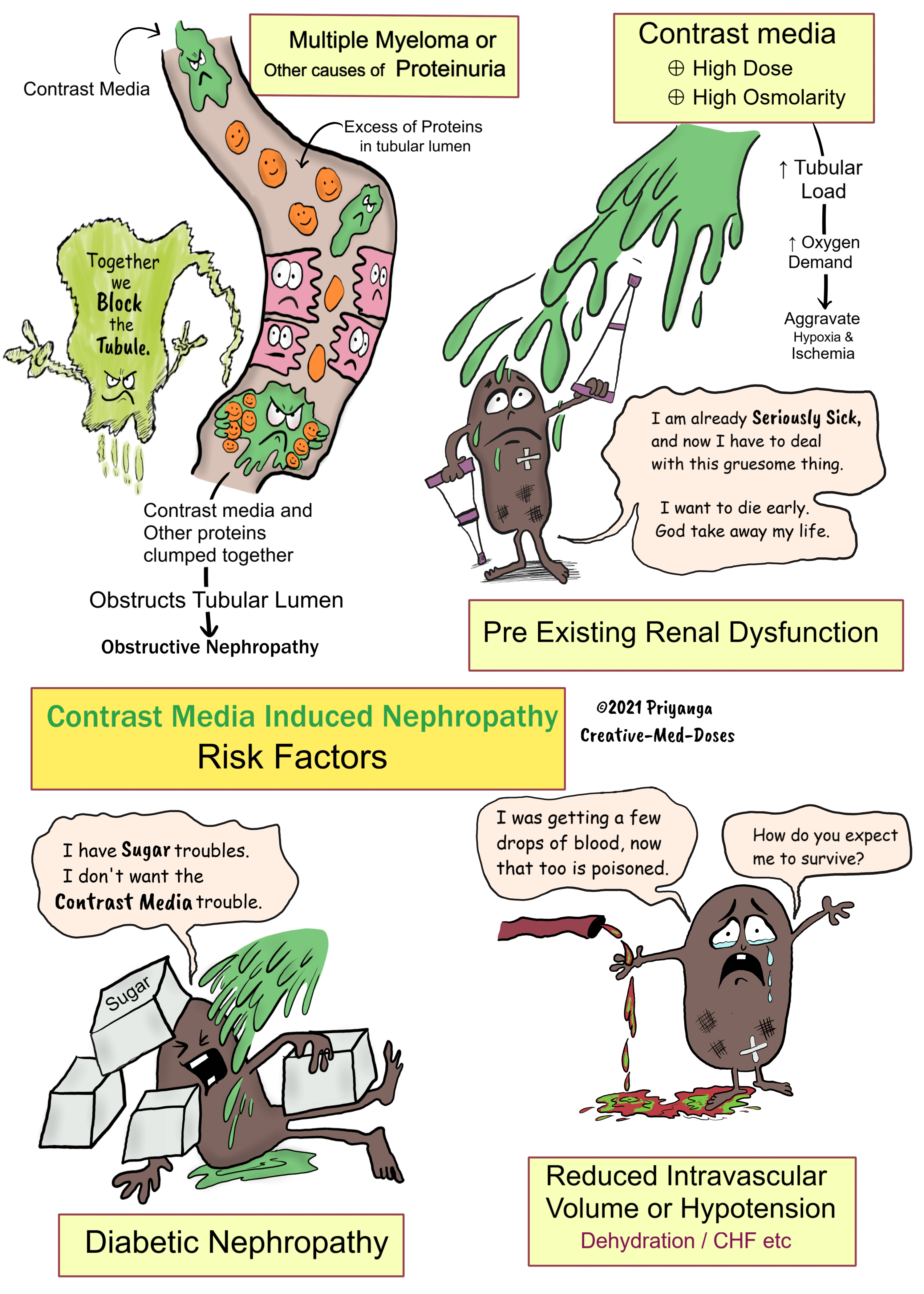 Contrast-Induced Nephropathy risk factors 