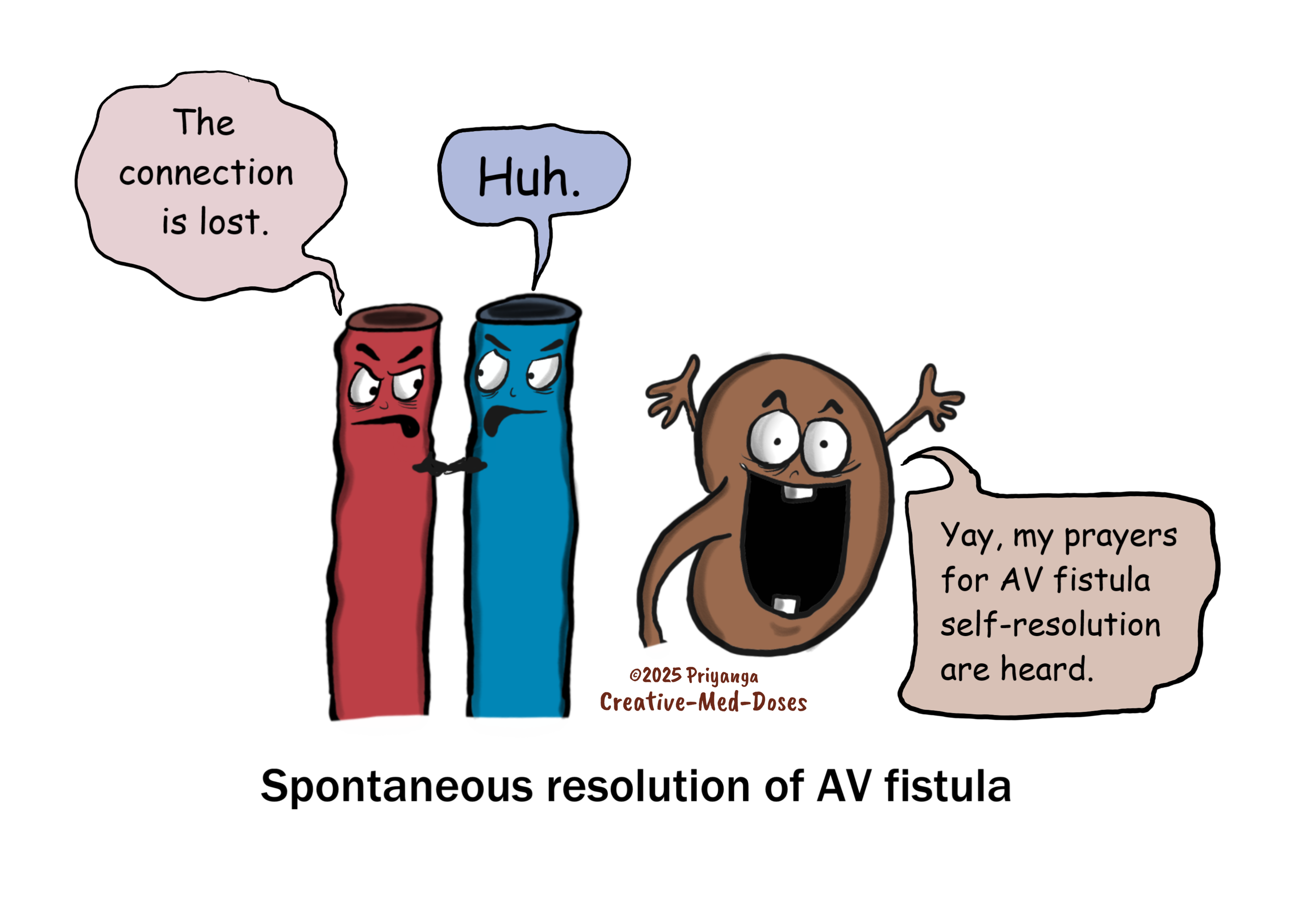Arteriovenous fistula: Self-resolution